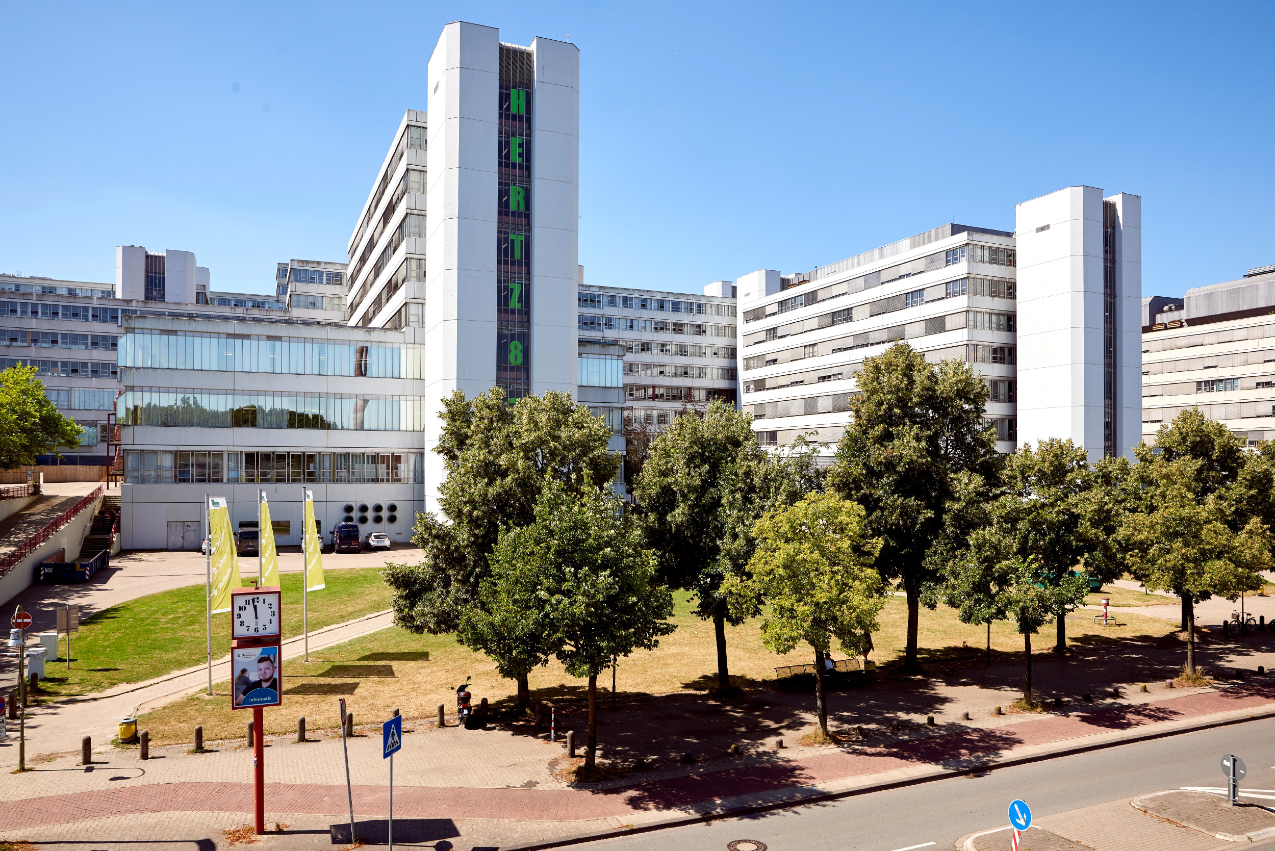 Picture of the campus of Bielefeld University